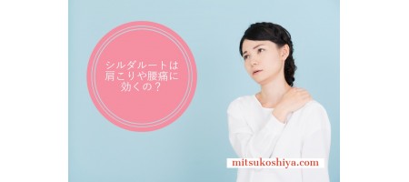 シルダルードで肩こりや腰痛を緩和できる？ その効能やメリット、肩こり腰痛の原因をご紹介