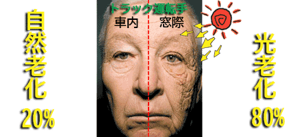 光老化は自然老化よりも恐ろしいことをご存知でしたか?
